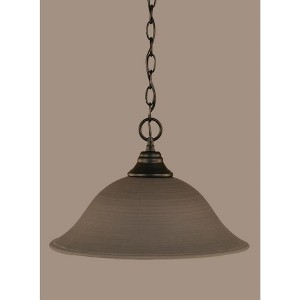 Toltec Lighting Any 1 - Light Pendant in  Matte Black - 1 of 1
