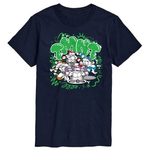 Men's - Teenage Mutant Ninja Turtles - TMNT Paint Logo Short Sleeve Graphic T-Shirt - 1 of 4