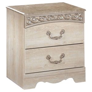 Catalina Nightstand Antique White Signature Design By Ashley Target