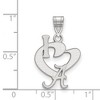 Black Bow Jewelry Sterling Silver Alabama Crimson Tide NCAA Large Pendant - 2 of 3