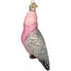 Old World Christmas Blown Glass Ornament for Christmas Tree, Rose-Breasted Cockatoo - 2 of 4