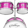 Ashthorpe 5-Piece Complete Junior Drum Set with Brass Cymbals - Advanced Beginner Drum Kit - 4 of 4