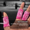 WOD Nation Bulk 3-Pack Weightlifting Hook Grip Tape, Comfortable & Stretchy Athletic Thumb Tape for Exercise (23ft Per Roll)- Pink - 4 of 4