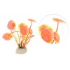 Unique Bargains Aquarium Plastic Plants for Fish Tank Landscape Decoration Pink 10 Pcs - 3 of 4