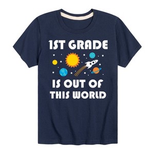 Boys' - Instant Message - Out Of This World 1st Grade Short Sleeve Graphic T-Shirt - 1 of 4