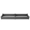 LOVMOR Over Ground Raised Garden Bed 96x28x10'', Large Long Planter Box for Outdoor, Tool-Free Assembly - 2 of 4