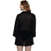 LA LEELA Women's Beachwear Swimsuit Coverups for Women Summer Swim Beach Cover Ups for Swimwear Women Bikini Dress Tops Cover Up - 2 of 4
