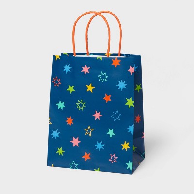 Image of Stars on Navy Small Gift Bag - Spritz™