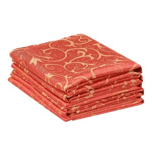 Unique Bargains Cocktail Dinner Wedding Restaurant Party Napkins 19 x 19 Inches 6 Pcs - 1 of 4