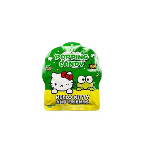 A-Sha Foods USA Hello Kitty and Friends Green Apple Flavored Popping Candy - 1.05oz/15ct - 1 of 4