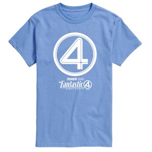 Men's - Marvel - Fantastic Four Circle Logo Short Sleeve Graphic T-Shirt - 1 of 4