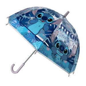 Textiel Trade Kids' Disney Lilo & Stitch Bubble Stick Umbrella - 1 of 3