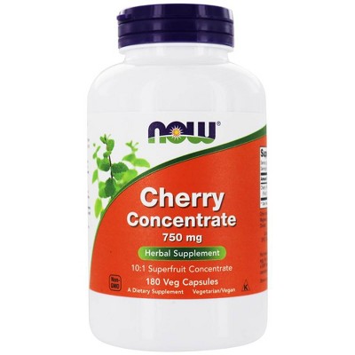 NOW Foods Cherry Concentrate 750 mg.  -  180 Count