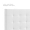Modway Paisley Tufted Full / Queen Upholstered Faux Leather Headboard - 4 of 4