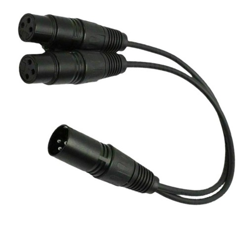 MR DJ CSMXF12 12 Feet Speakon Plug Male to XLR Jack Female