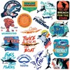 Shark Week 50ct Vinyl Large Deluxe Stickers Variety Pack - Laptop, Water Bottle, Scrapbooking, Tablet, Skateboard, Indoor/Outdoor - 3 of 4