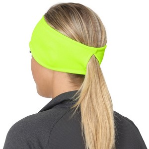 TrailHeads Women's Ponytail Headband for Winter - Moisture Wicking for Running, Sports, Workouts - 1 of 4