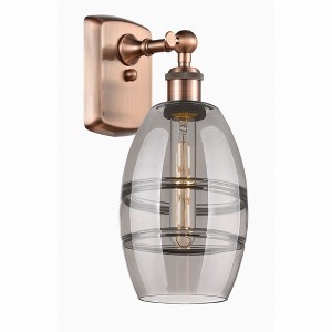 Vaz - 1 Light Wall Sconce In Industrial Style-9.13 Inches Tall and 5.88 Inches Wide - 1 of 1