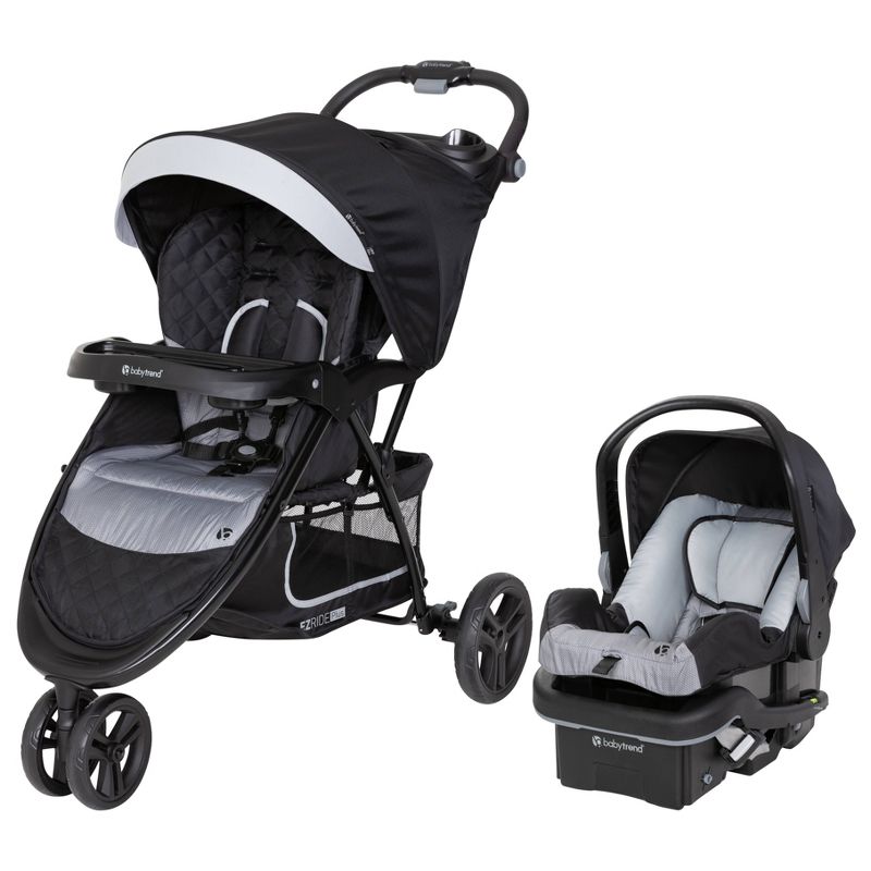 Baby Trend EZ Ride PLUS Travel System with EZ-Lift Infant Car Seat - Carbon Black, 1 of 21