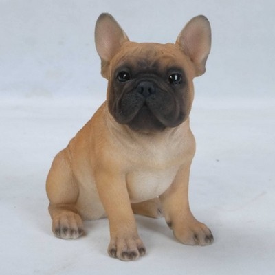 8" Polyresin French Bulldog Puppy Statue Tan - Hi-Line Gift