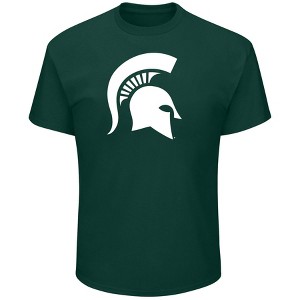 NCAA Michigan State Spartans Men's Big and Tall Logo Short Sleeve T-Shirt
 - 1 of 3