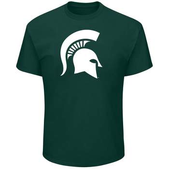 NCAA Michigan State Spartans Men's Big and Tall Logo Short Sleeve T-Shirt

