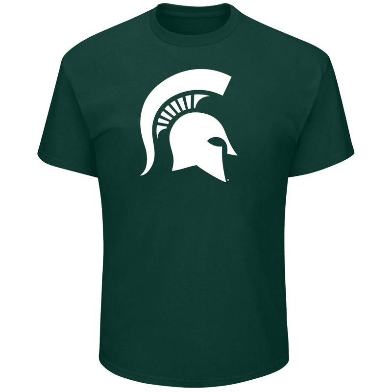 NCAA Michigan State Spartans Men's Big and Tall Logo Short Sleeve T-Shirt
, 1 of 4