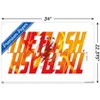 Trends International DC Comics Movie The Flash - Reverse Unframed Wall Poster Prints - 3 of 4