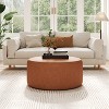 Christopher Knight Home Olias Modern Round Versatile Ottoman - 2 of 4