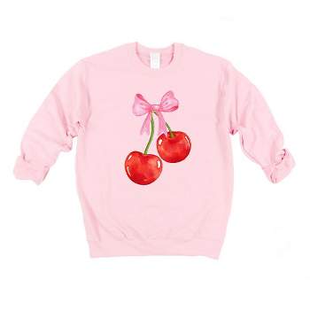 Simply Sage Market Women's Graphic Sweatshirt Coquette Cherries