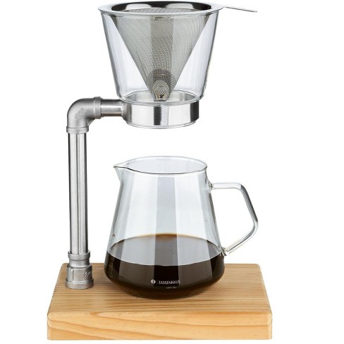 Zassenhaus worker Glass Coffee Maker, Borosilicate Glass, 25 Fl. Oz. :  Target