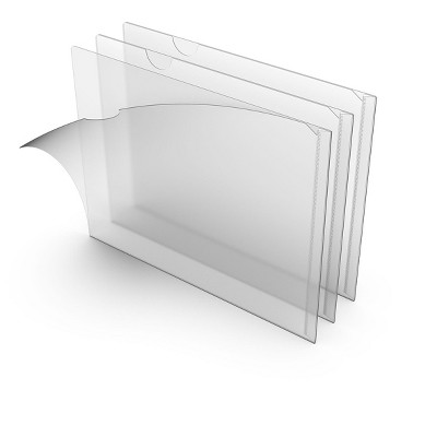 HITOUCH BUSINESS SERVICES Plastic Document File 5-Pocket Letter Size Clear 5/Pack TR11094/11094