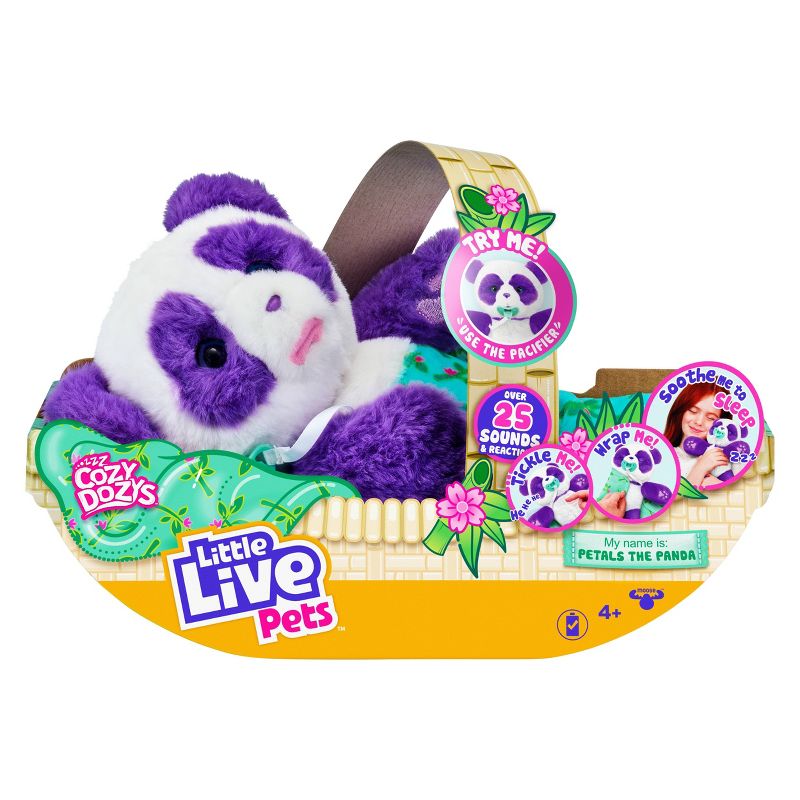 Little Live Pets - Cozy Dozys - Petals the Panda, 1 of 12