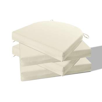 Costway 23 in. x 32 in. Outdoor Adirondack Chair Cushion High Back Fade  Resistant 5 in. Seat Pad Outdoor Beige NP10877WH - The Home Depot