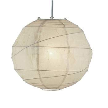 Large Orb Pendant Natural - Adesso