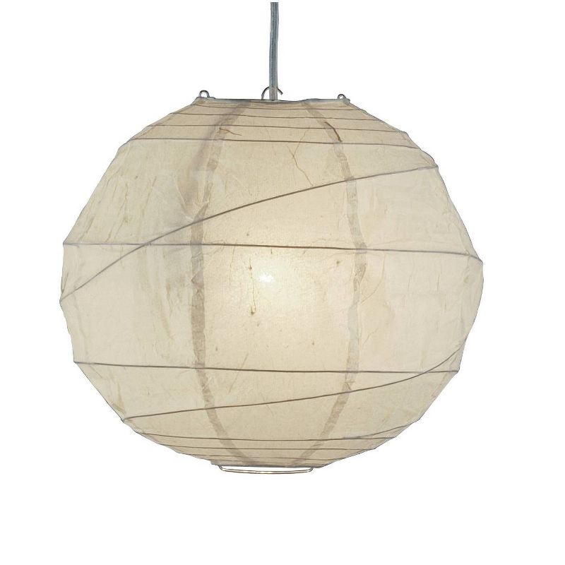 Large Orb Pendant Natural - Adesso, 1 of 5