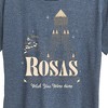 Women's - Disney - Rosas Wish You Were Here Short Sleeve Graphic T-Shirt - 2 of 4
