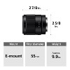 Sony FE 35mm F1.8 Large Aperture Full-Frame E-Mount Prime Lens - SEL35F18F - 4 of 4