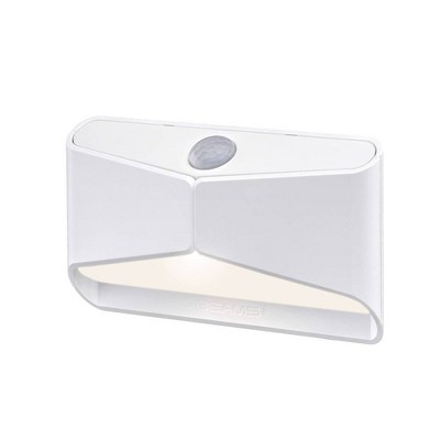 White Battery-Operated Motion Sensor LED Night Light 3-Pack