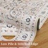 Area Rug Large Washable Rugs for Living Room, Non Slip Low Pile Aesthetic Carpet, Throw Rugs for Bedroom Dining Room Office - 4 of 4