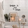 Bubbles and Troubles Metal Wall Art – Metal Decor - Bathroom Decoration – Modern Style - 4 of 4