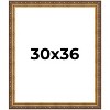 PosterPalooza | Museum Gold Picture Frame - UV Acrylic, Foam Board Backing, Hanging Hardware - 2 of 4