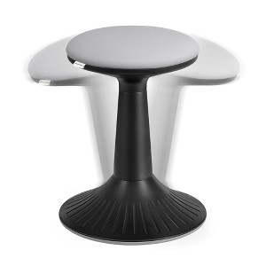 SONGMICS Kid's Wobble Stool Chair, Flexible Seating for Kids Ages 8-12 in Classroom and Home, Foam and Anti-Slip Base, 18.1" High, Tool-Free Assembly - 1 of 4