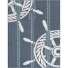Unique Loom Outdoor Coastal Collection Area Rug - Helm (' " x ' "  ) - 2 of 4