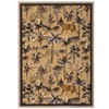 Living Room Rug Jungle Tiger Area Rug Plant Rugs Low Pile Non Shedding Soft Accent Carpet for Bedroom, Dining Room - 3 of 4