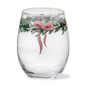 tag Very Merry Stemless Wine Glass - 1 of 2