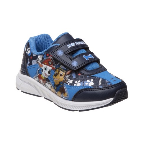 Nickelodeon Paw Patrol Boys W/ Two Red Lights Sneakers And Double Ajustable  Hook And Loop - Navy/Blue, Size: 10 : Target