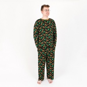 Leveret Mens Two Piece Bamboo Christmas Pajamas - 1 of 4