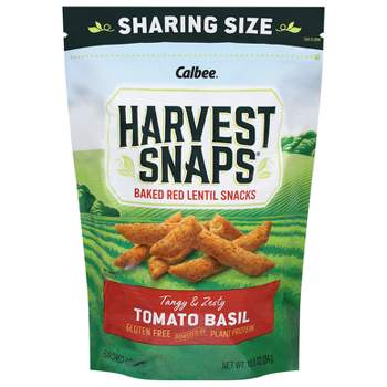Harvest Snaps Tomato Basil - 10oz