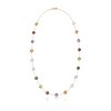 Ross-Simons 13.80 ct. t.w. Bezel-Set Multi-Gemstone Station Necklace in 14kt Yellow Gold - 3 of 4